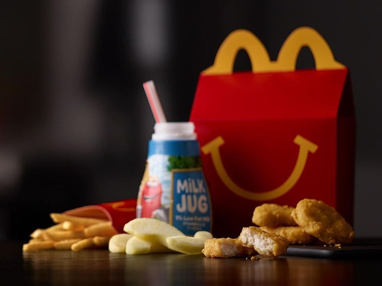 McDonald's: Chicken McNuggets, Yogurt, French Fries, Apple Juice