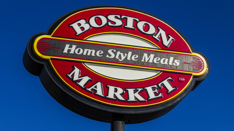 Boston Market sign