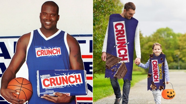 Nestlé Crunch and Crunch outfits