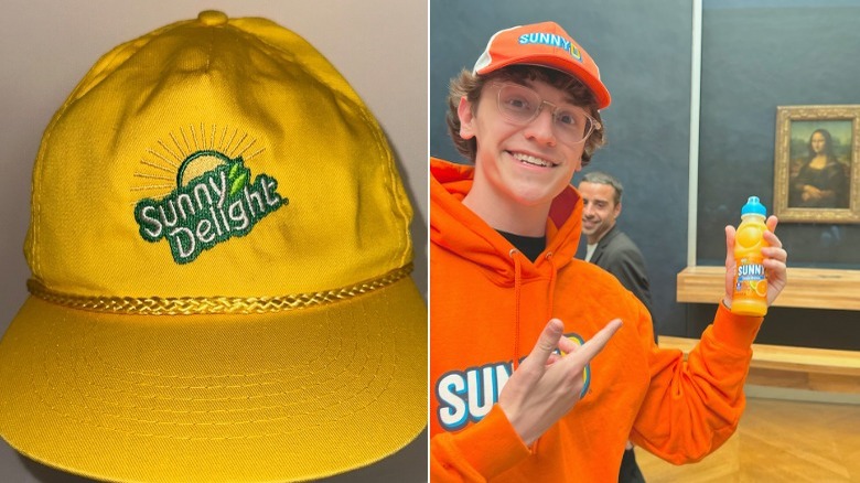 Sunny Delight and Sunny D hats