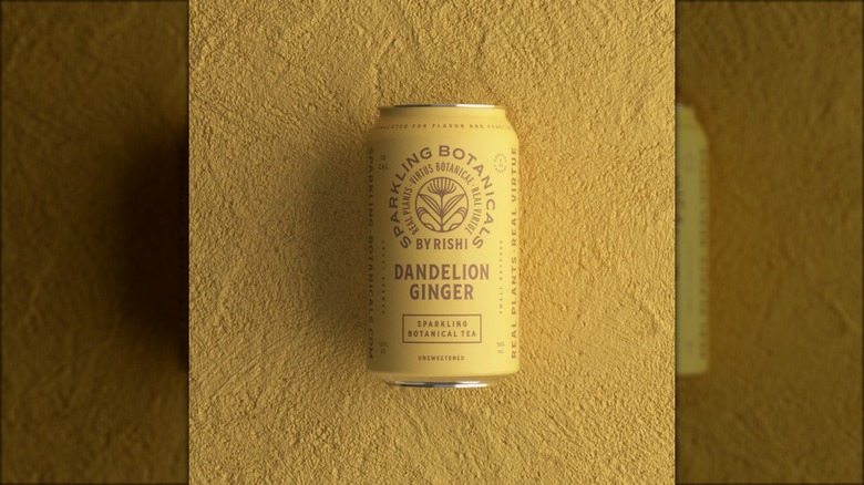 A can of botanical tea