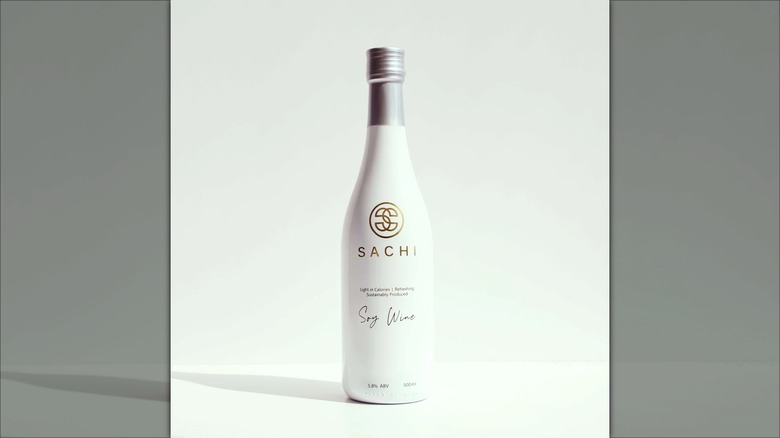 Bottle of Sachi soy wine