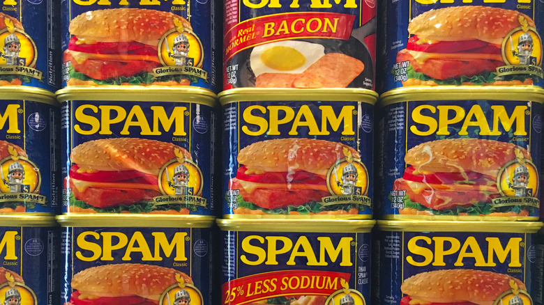 wall of spam