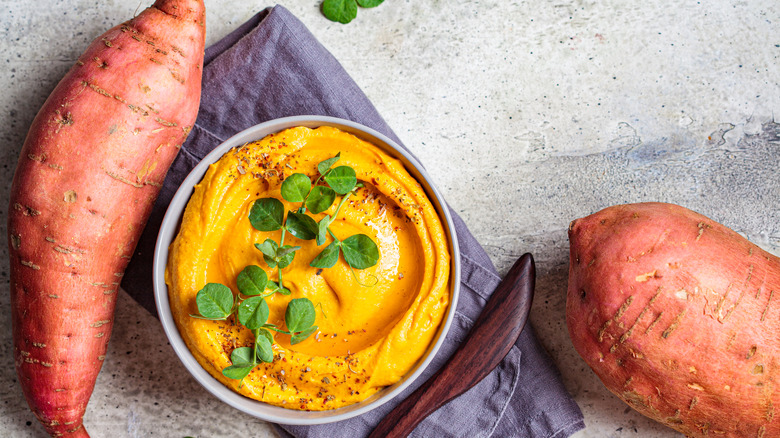 Sweet potato hummus