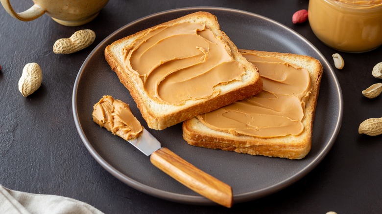 Peanut butter bread