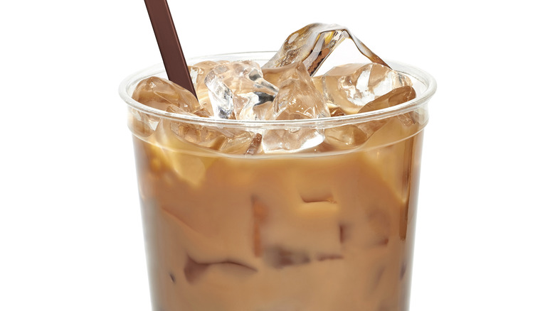 Cup of iced coffee