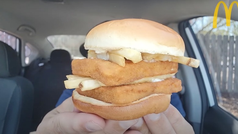 Filet-O-Fish with fries