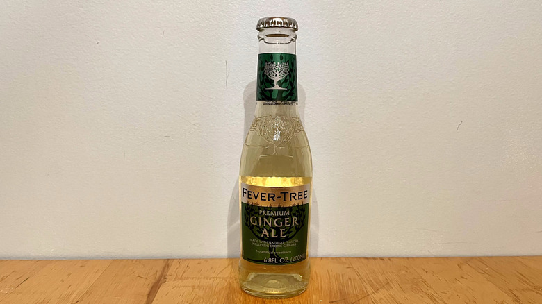 Bottle of ginger ale