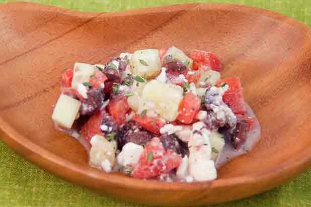 Greek Salad with Lemon