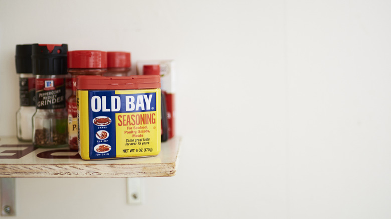 old bay seasoning on shelf