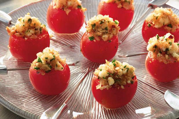 Spicy Stuffed Tomatoes