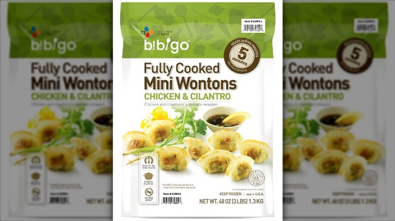 Bibigo Chicken & Cilantro Mini Wontons