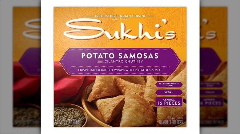 Sukhi's Potato Samosas with Cilantro Chutney