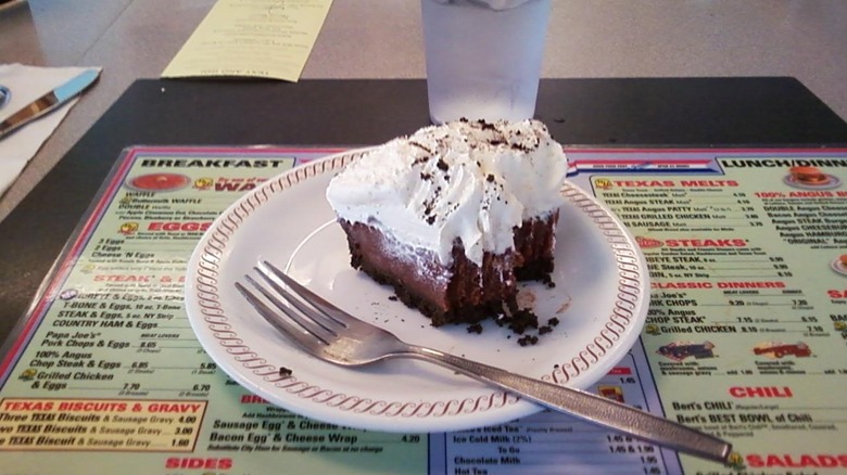 Waffle House triple chocolate pie