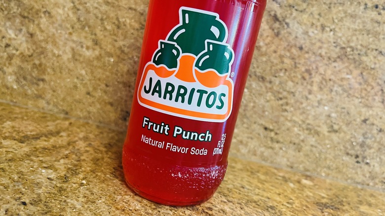 fruit punch jarritos soda bottle