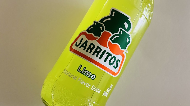 lime jarritos soda bottle