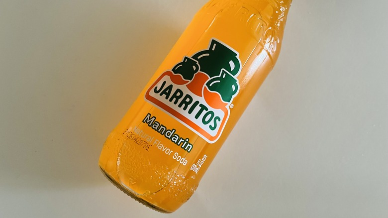 mandarin jarritos soda bottle