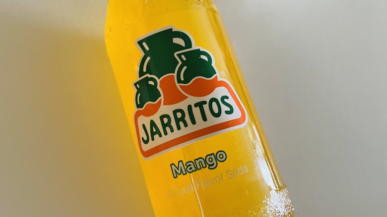 mango jarritos soda bottle