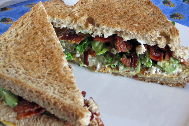 Avocado-Bacon Grilled Cheese Sandwich