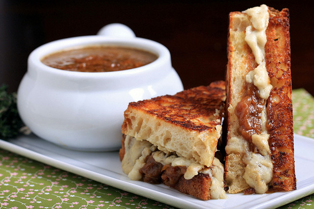 Vegan French Onion Sandwich