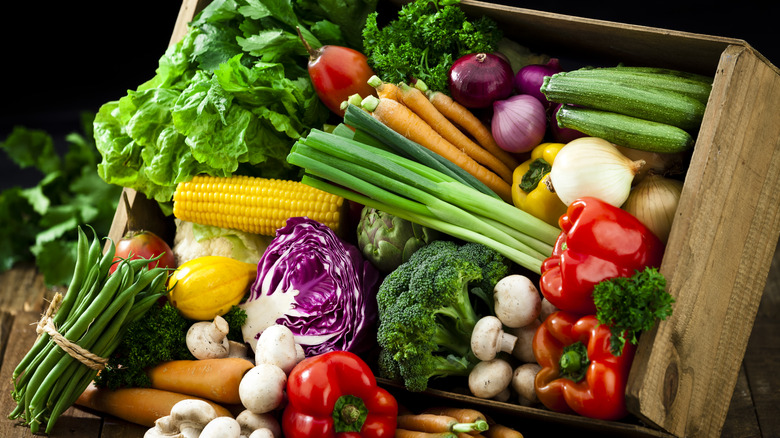 Assortment of vegetables