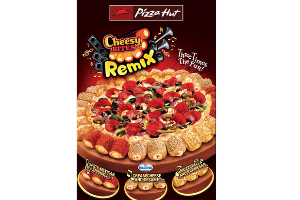 The Cheesy Bites Remix Pizza 