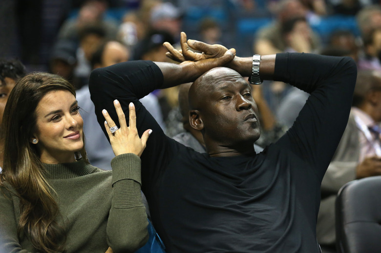 Michael Jordan and Yvette Prieto Bejeweled Wedding Cake