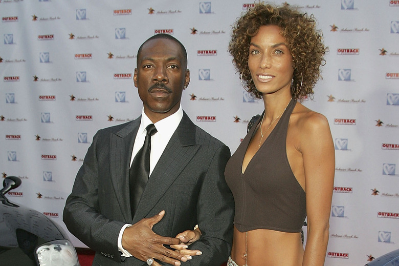 Eddie Murphy and Nicole Mitchell's $25,000 Floral Wedding Cake