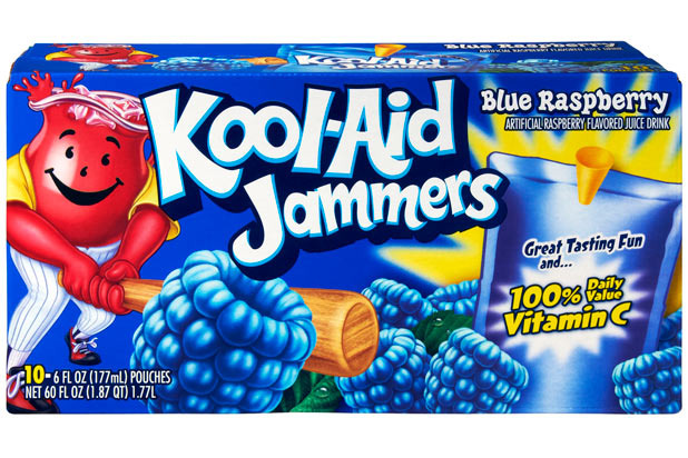 2. Kool-Aid Jammers — Blue Raspberry