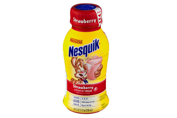 1. Nesquick Strawberry Milk