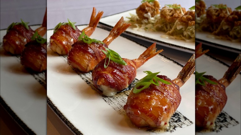 McCormick & Schmick's bacon-wrapped shrimp