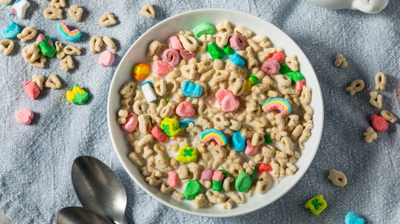 bowl of Lucky Charms