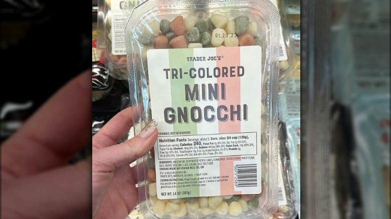 Tri-Colored Mini Gnocchi