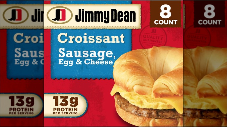 jimmy dean breakfast croissant sandwich