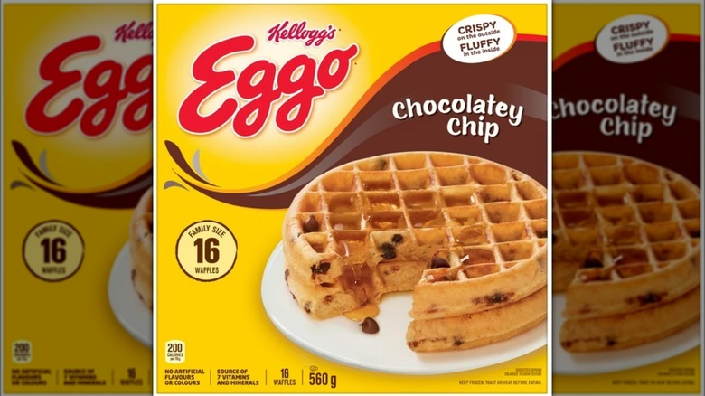 eggo chocolatey chip waffles