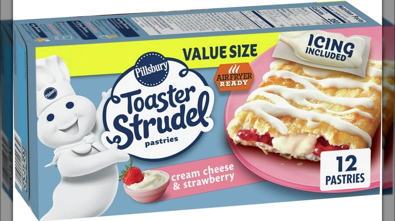 pillsbury cream cheese strawberry toaster strudel