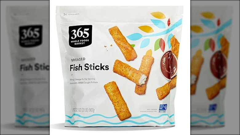 365 Breaded Fish Sticks packaging