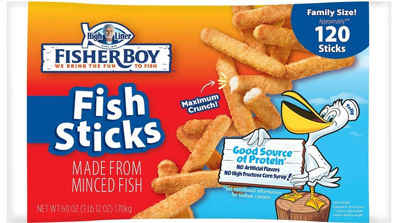 Fisher Boy Fish Sticks packaging