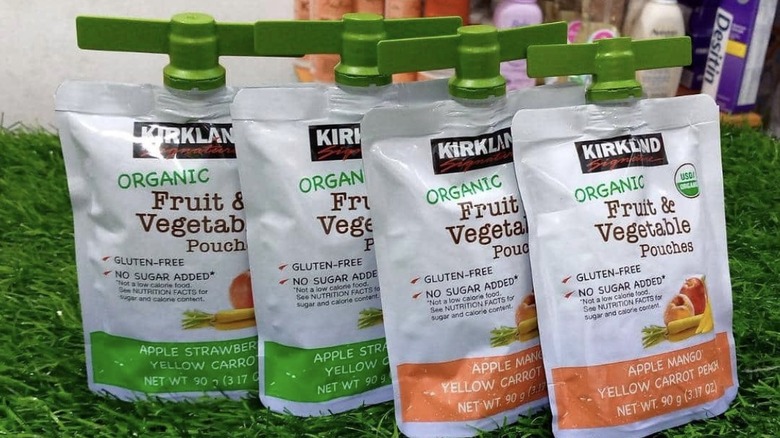 Kirkland Signature Organic Fruit and Vegetable Pouches