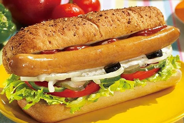 Subway Japan: Sausage and Barbecue Sub