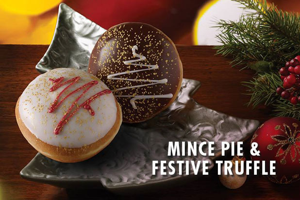 Krispy Kreme UK: Mince Pie Donut