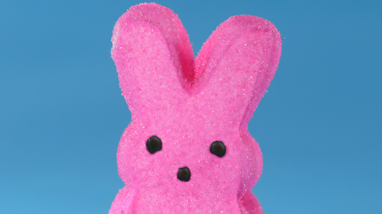 Pink marshmallow Peep bunny