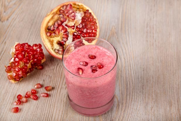 Pomegranate Crunch Smoothie