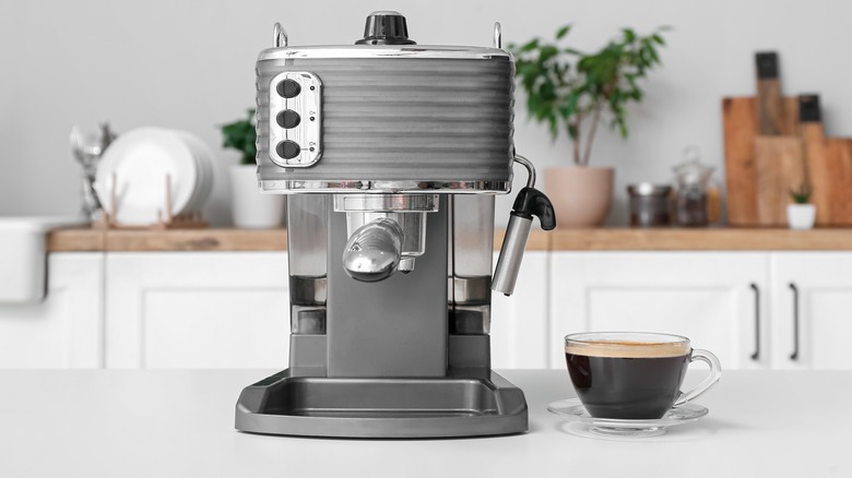 metal coffee brewer