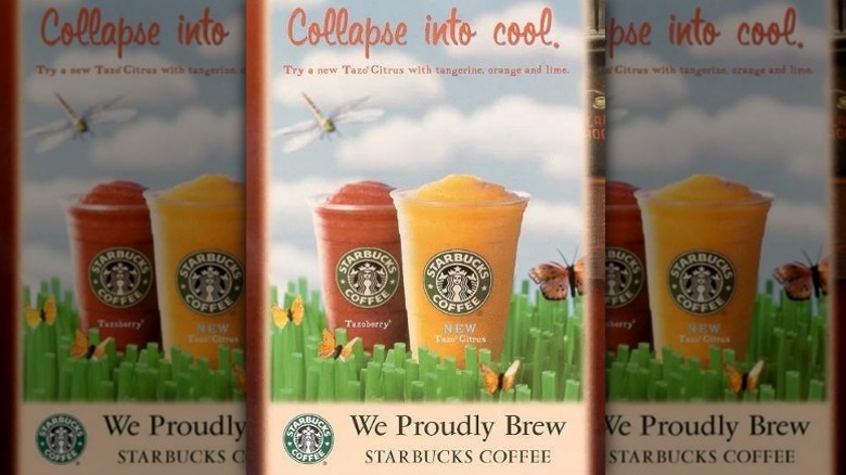 Starbucks drink poster