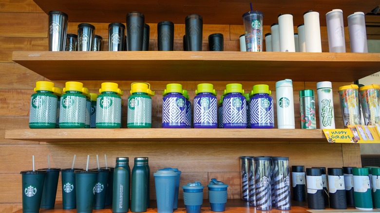 Starbucks water bottles