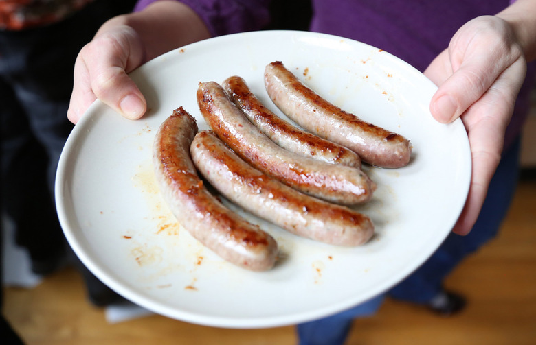 Savory Apple-Chicken Sausage