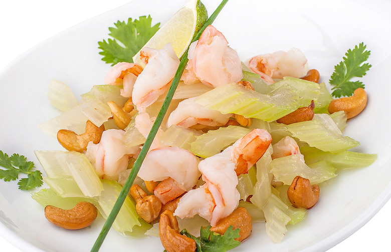 Pickled Shrimp and Celery