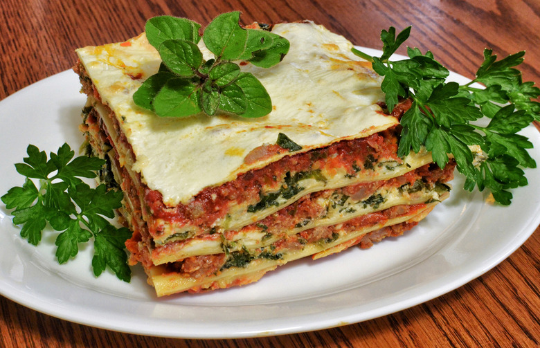 Spinach Lasagna