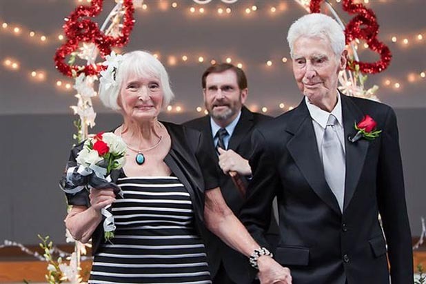 Oldest Couple to Marry (Aggregate Age)